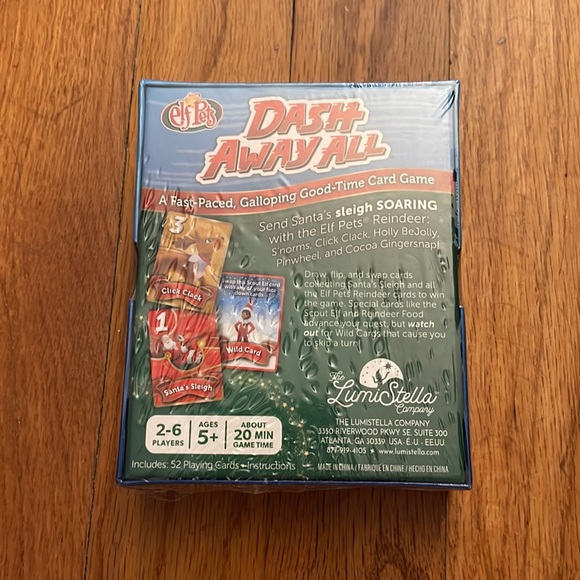 Elf Pets Dash Away All. A fast-paced, galloping good-time card game. - Picture 2 of 2